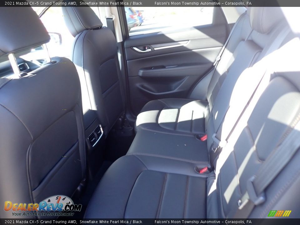 2021 Mazda CX-5 Grand Touring AWD Snowflake White Pearl Mica / Black Photo #8