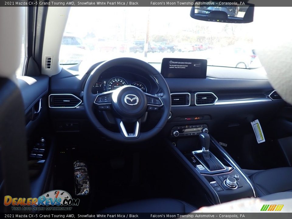 2021 Mazda CX-5 Grand Touring AWD Snowflake White Pearl Mica / Black Photo #9