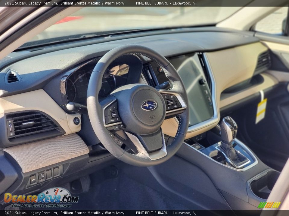 Dashboard of 2021 Subaru Legacy Premium Photo #10