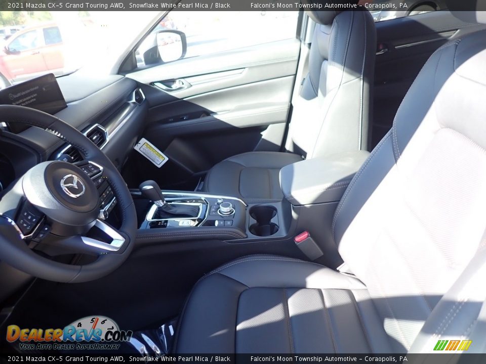 2021 Mazda CX-5 Grand Touring AWD Snowflake White Pearl Mica / Black Photo #10