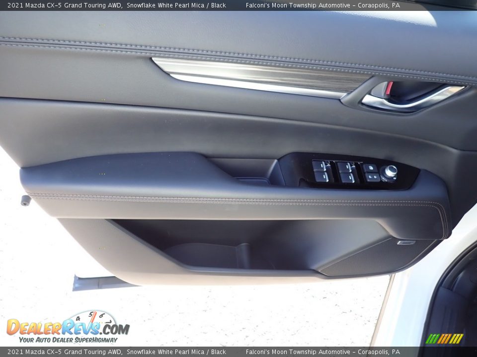 2021 Mazda CX-5 Grand Touring AWD Snowflake White Pearl Mica / Black Photo #11