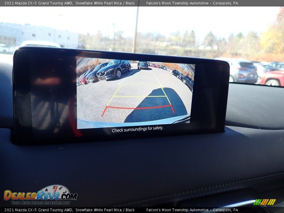 2021 Mazda CX-5 Grand Touring AWD Snowflake White Pearl Mica / Black Photo #15