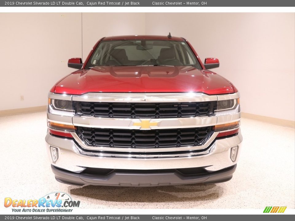 2019 Chevrolet Silverado LD LT Double Cab Cajun Red Tintcoat / Jet Black Photo #2