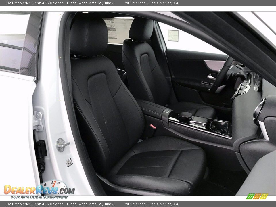 2021 Mercedes-Benz A 220 Sedan Digital White Metallic / Black Photo #5