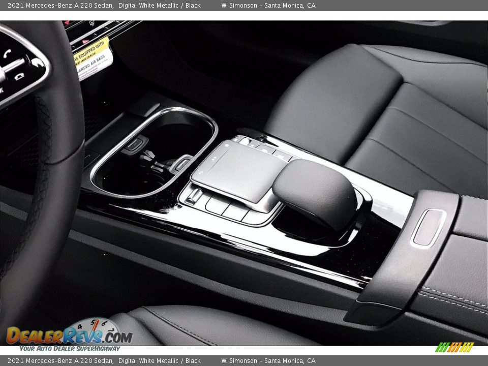 2021 Mercedes-Benz A 220 Sedan Digital White Metallic / Black Photo #7