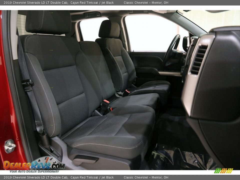 2019 Chevrolet Silverado LD LT Double Cab Cajun Red Tintcoat / Jet Black Photo #18