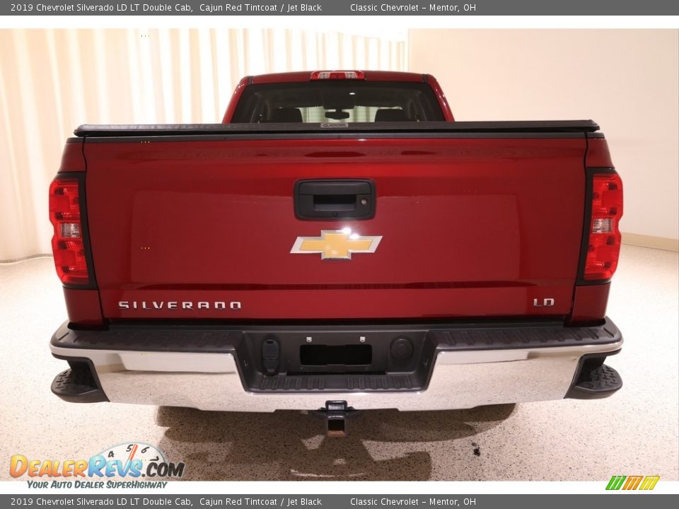 2019 Chevrolet Silverado LD LT Double Cab Cajun Red Tintcoat / Jet Black Photo #21