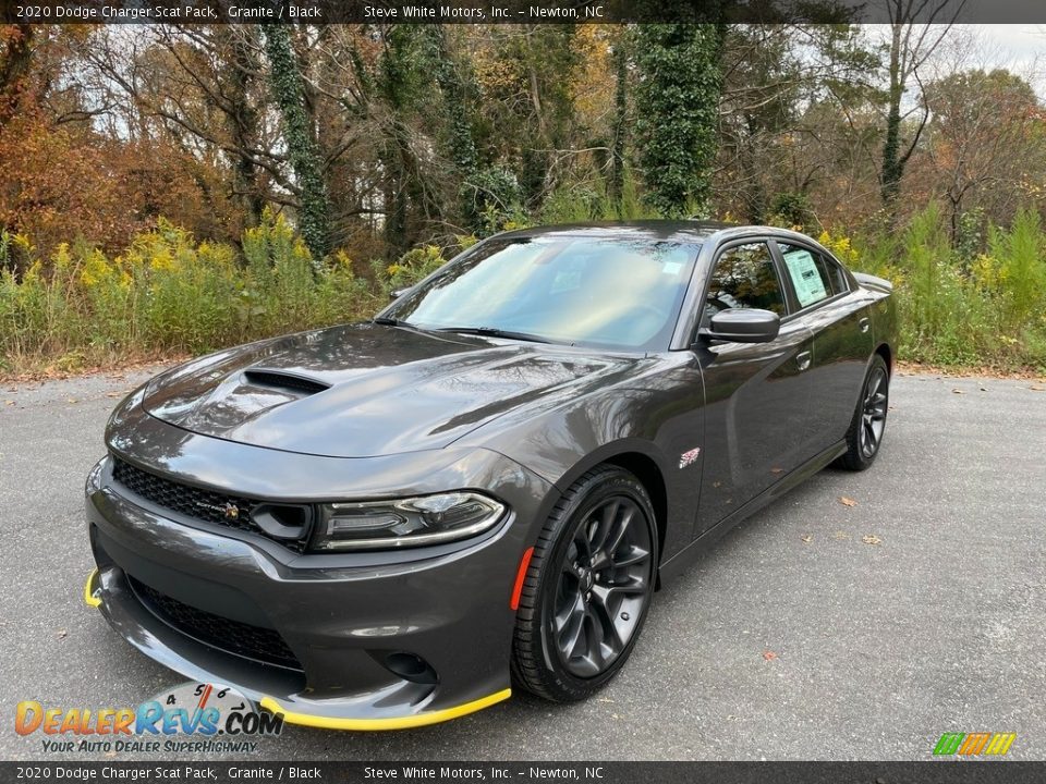 2020 Dodge Charger Scat Pack Granite / Black Photo #2
