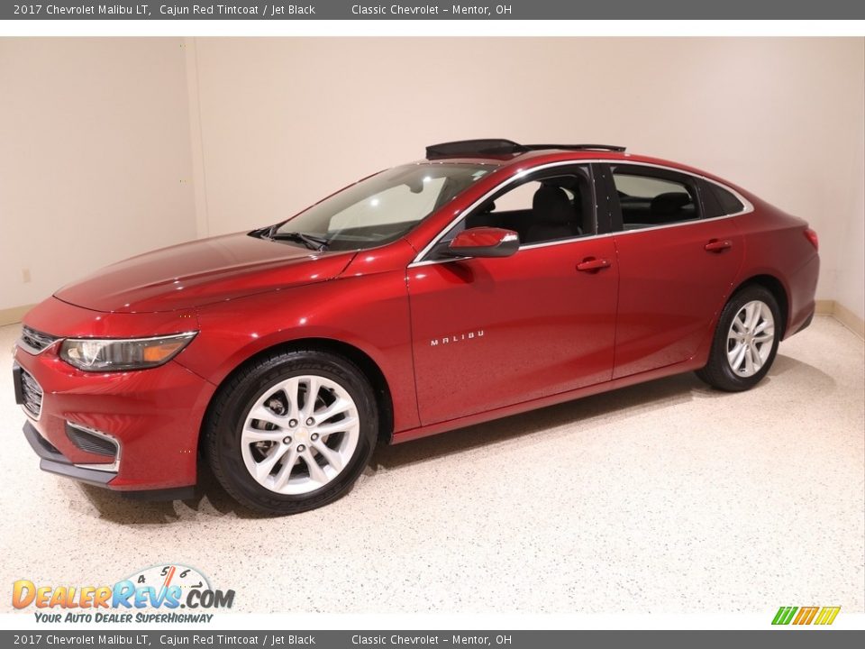 2017 Chevrolet Malibu LT Cajun Red Tintcoat / Jet Black Photo #3