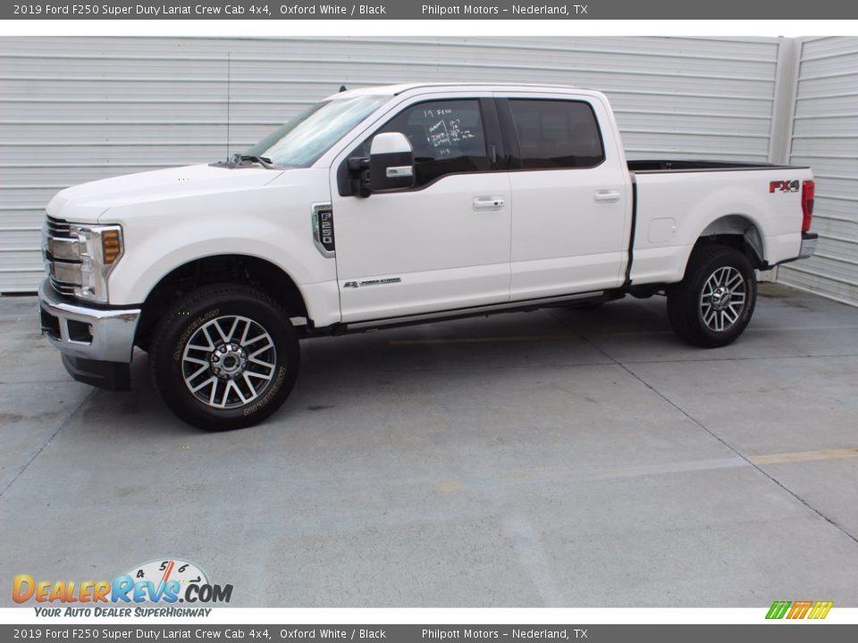 2019 Ford F250 Super Duty Lariat Crew Cab 4x4 Oxford White / Black Photo #5