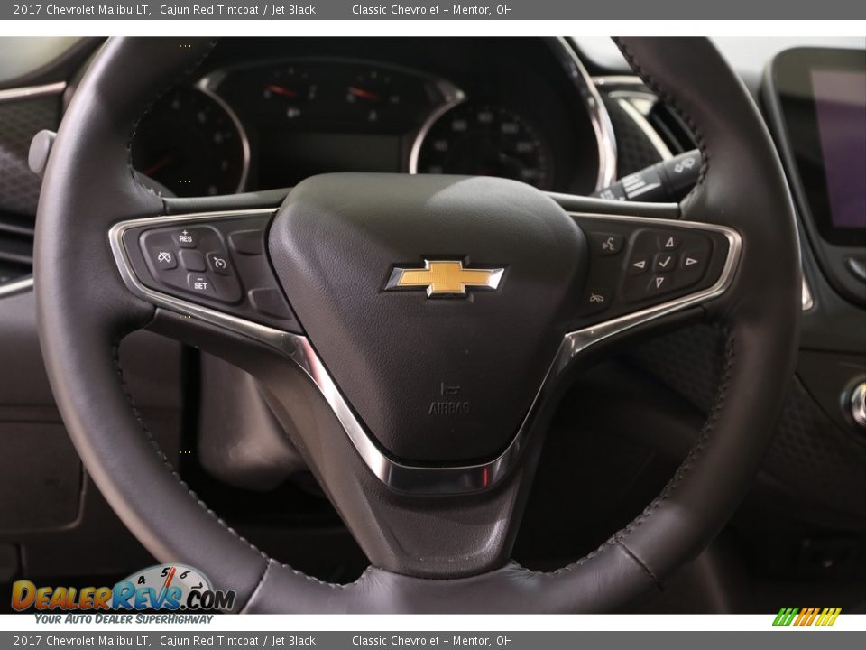2017 Chevrolet Malibu LT Cajun Red Tintcoat / Jet Black Photo #6