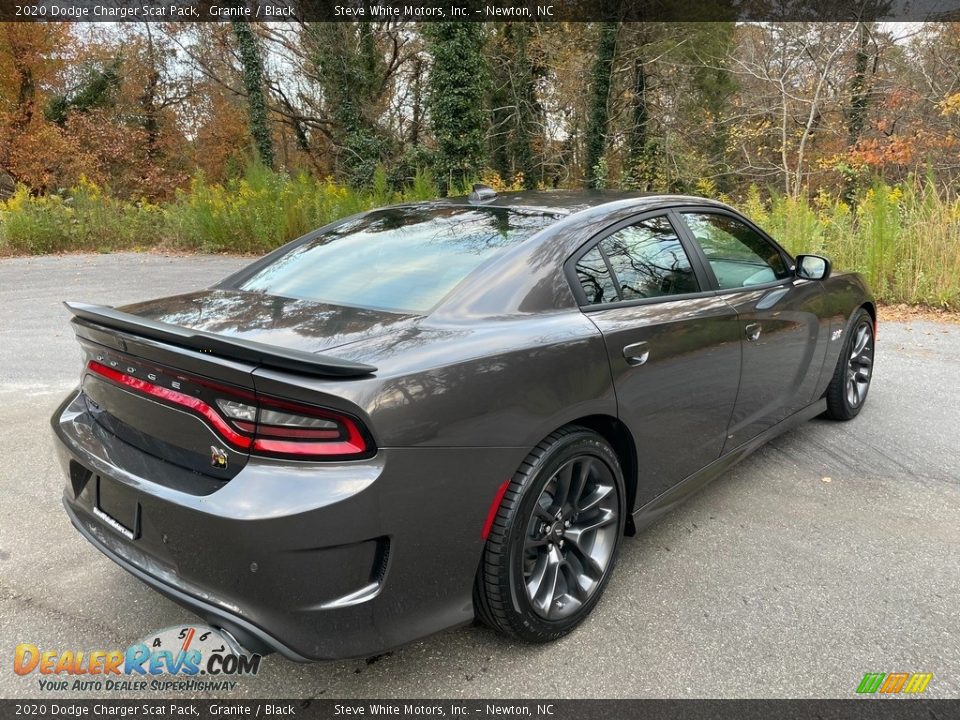2020 Dodge Charger Scat Pack Granite / Black Photo #6