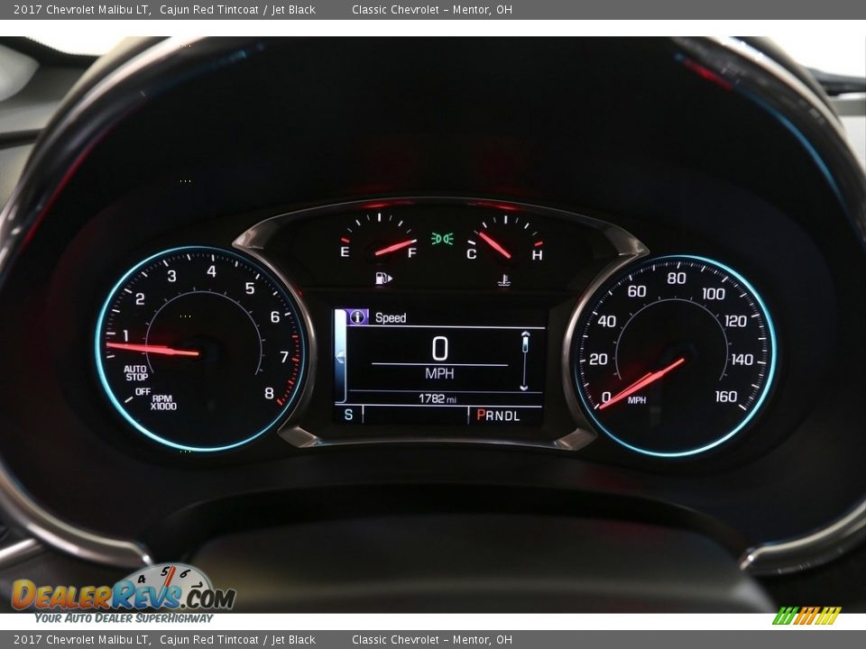 2017 Chevrolet Malibu LT Cajun Red Tintcoat / Jet Black Photo #7