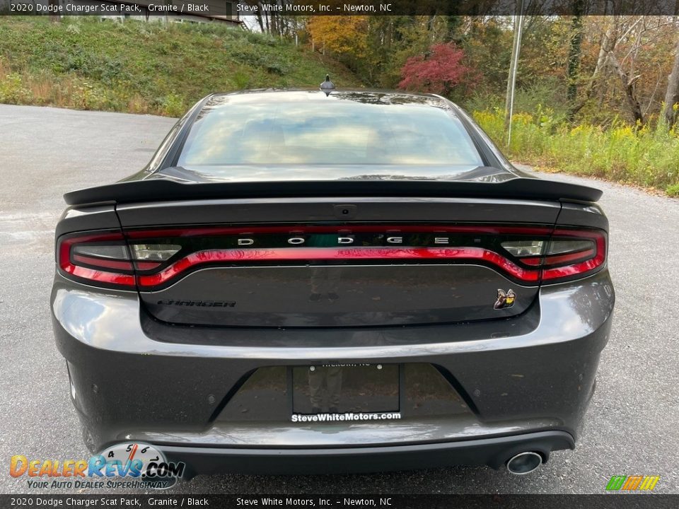 2020 Dodge Charger Scat Pack Granite / Black Photo #7