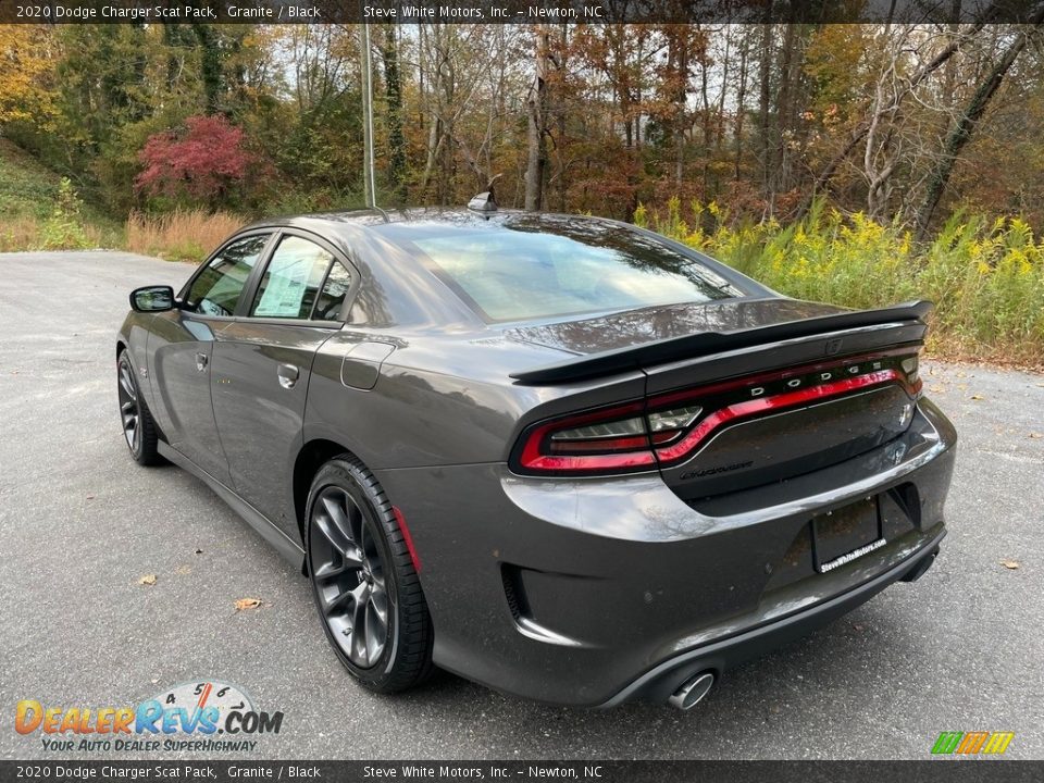 2020 Dodge Charger Scat Pack Granite / Black Photo #8