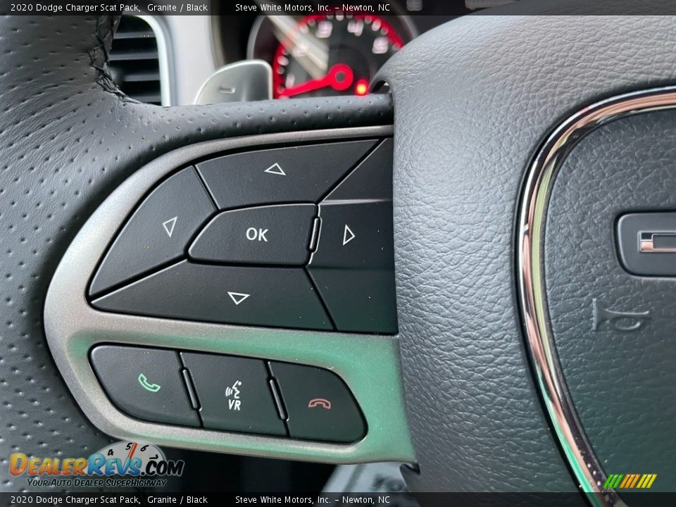 2020 Dodge Charger Scat Pack Granite / Black Photo #17