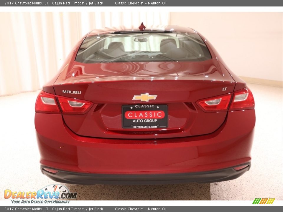 2017 Chevrolet Malibu LT Cajun Red Tintcoat / Jet Black Photo #20