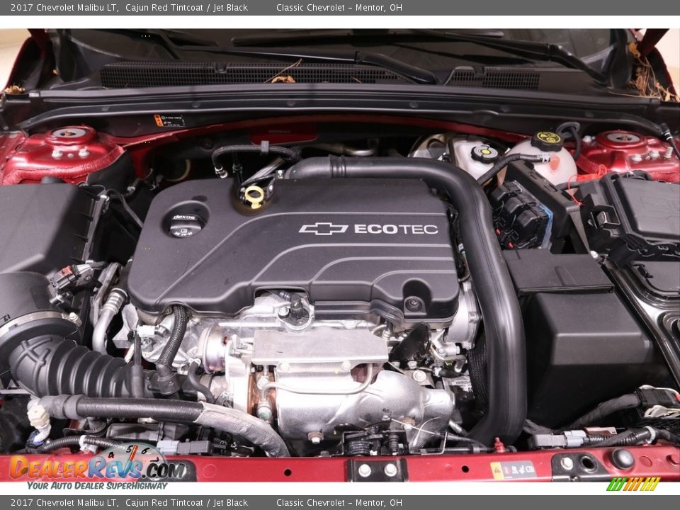 2017 Chevrolet Malibu LT Cajun Red Tintcoat / Jet Black Photo #21