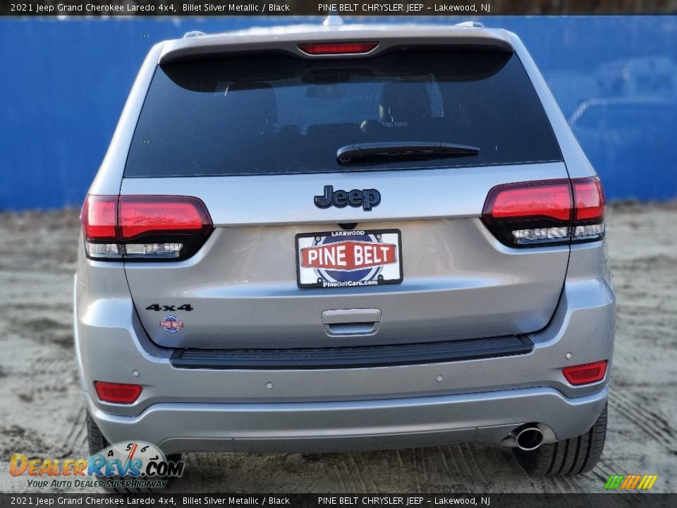 2021 Jeep Grand Cherokee Laredo 4x4 Billet Silver Metallic / Black Photo #7