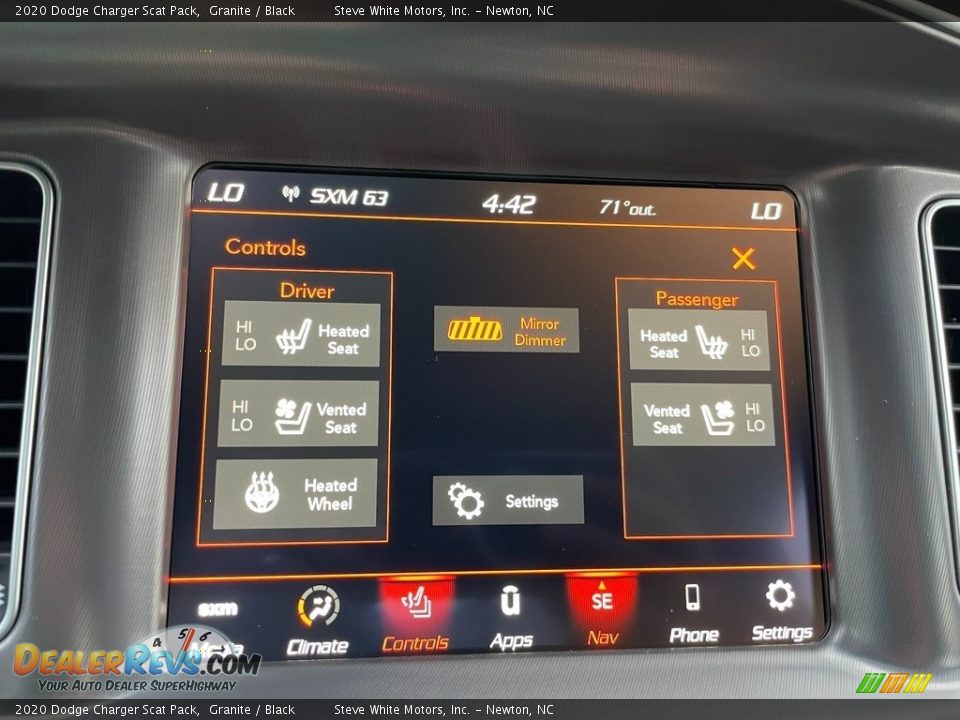 2020 Dodge Charger Scat Pack Granite / Black Photo #23