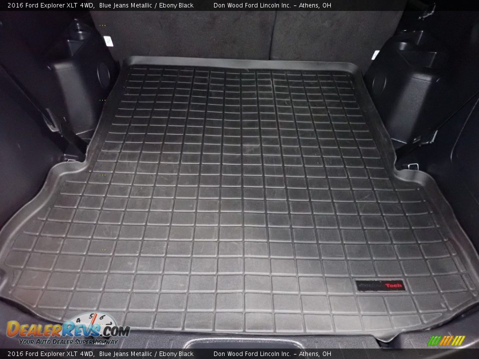 2016 Ford Explorer XLT 4WD Blue Jeans Metallic / Ebony Black Photo #13