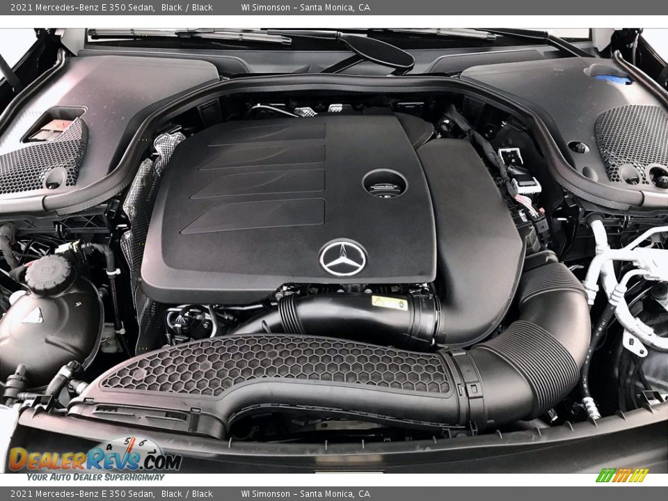 2021 Mercedes-Benz E 350 Sedan Black / Black Photo #8