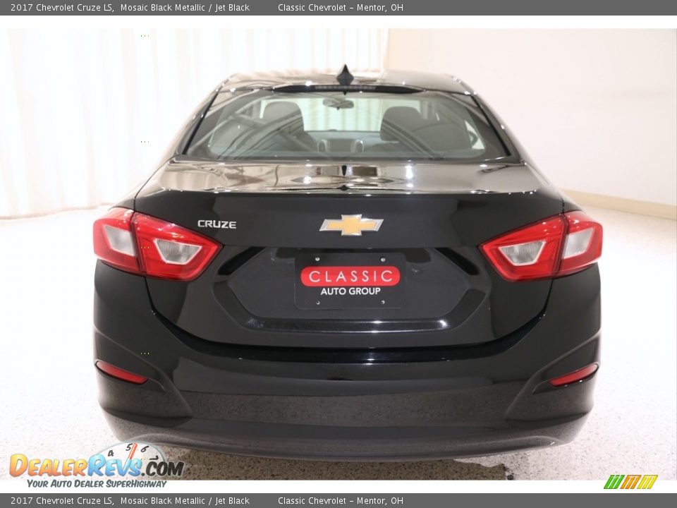 2017 Chevrolet Cruze LS Mosaic Black Metallic / Jet Black Photo #25