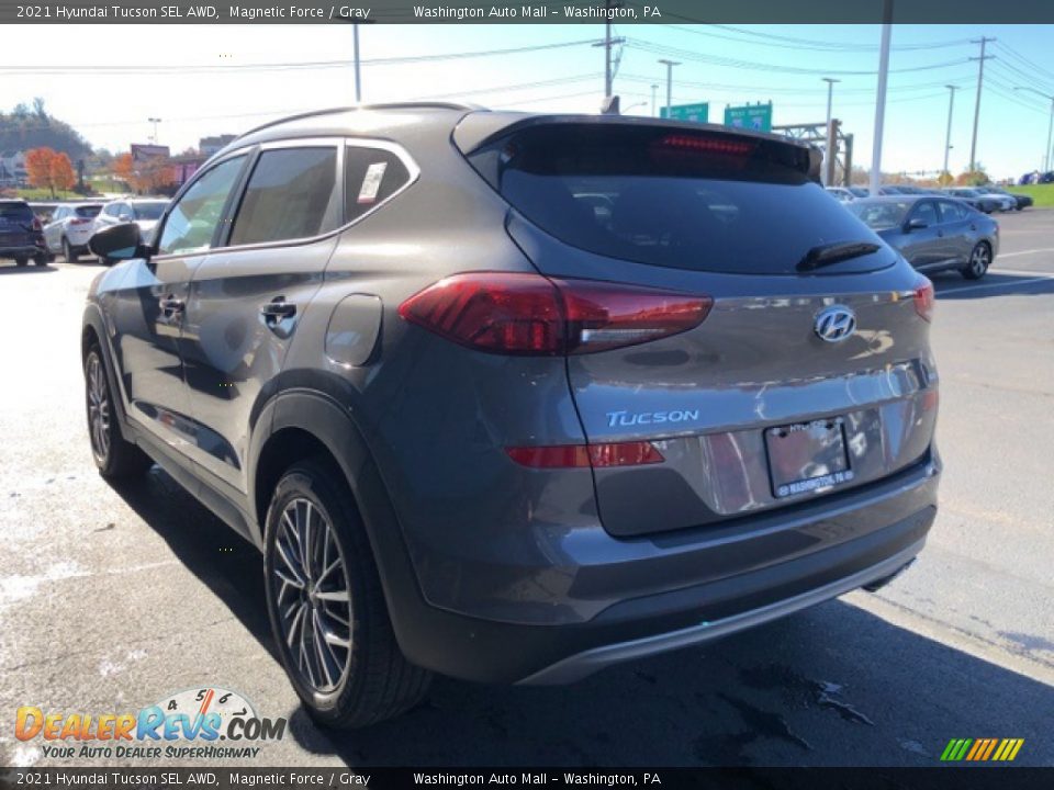 2021 Hyundai Tucson SEL AWD Magnetic Force / Gray Photo #3
