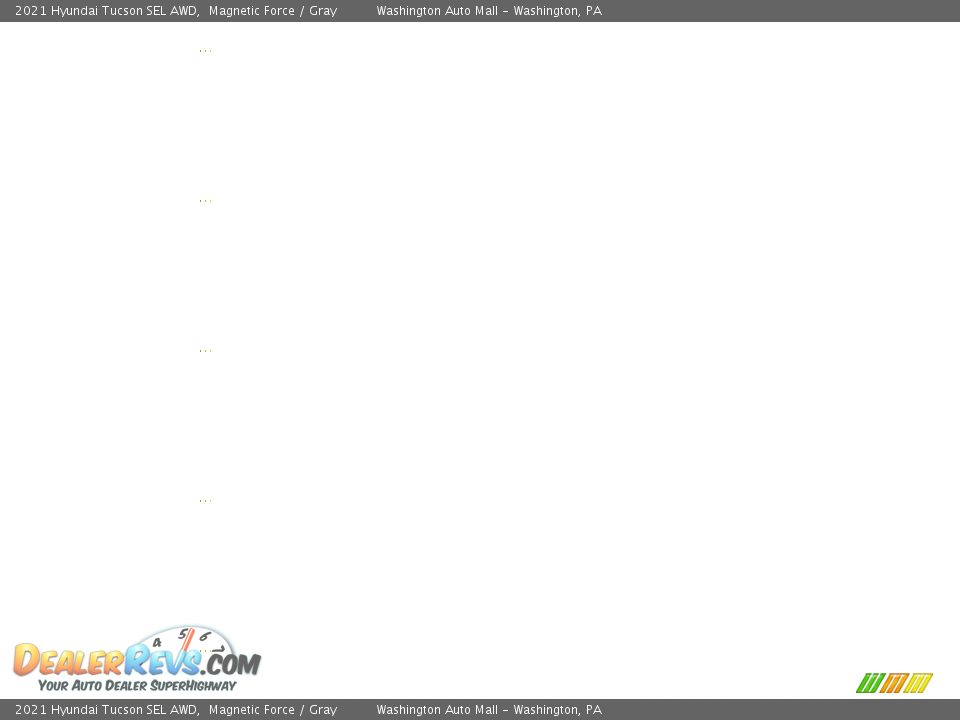 2021 Hyundai Tucson SEL AWD Magnetic Force / Gray Photo #4