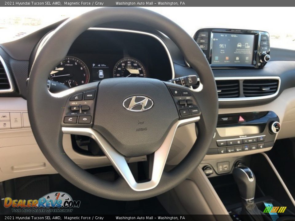 2021 Hyundai Tucson SEL AWD Magnetic Force / Gray Photo #5