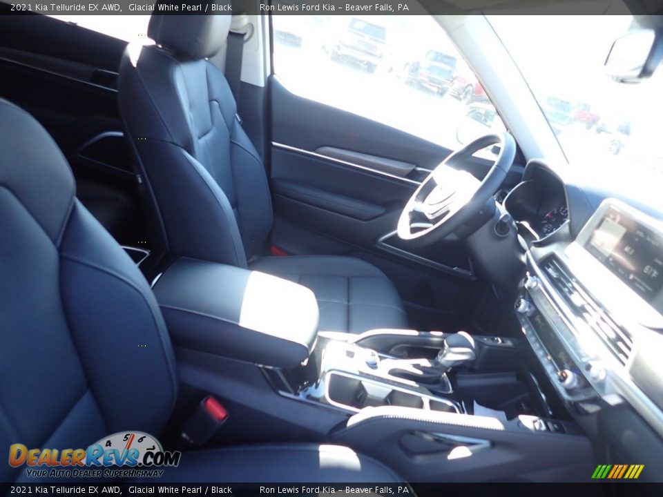 2021 Kia Telluride EX AWD Glacial White Pearl / Black Photo #9