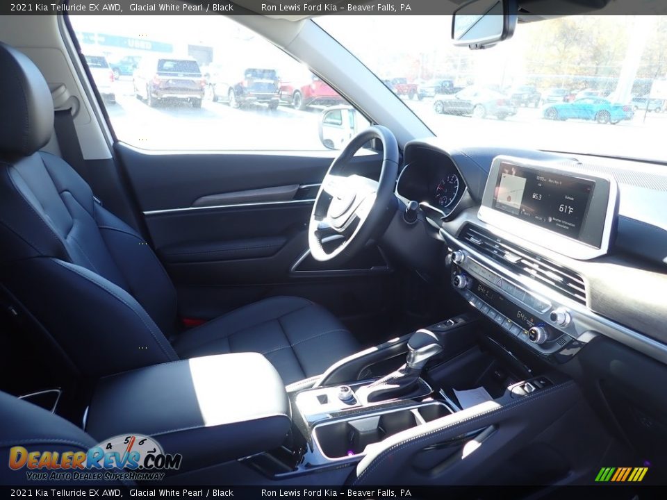 2021 Kia Telluride EX AWD Glacial White Pearl / Black Photo #10