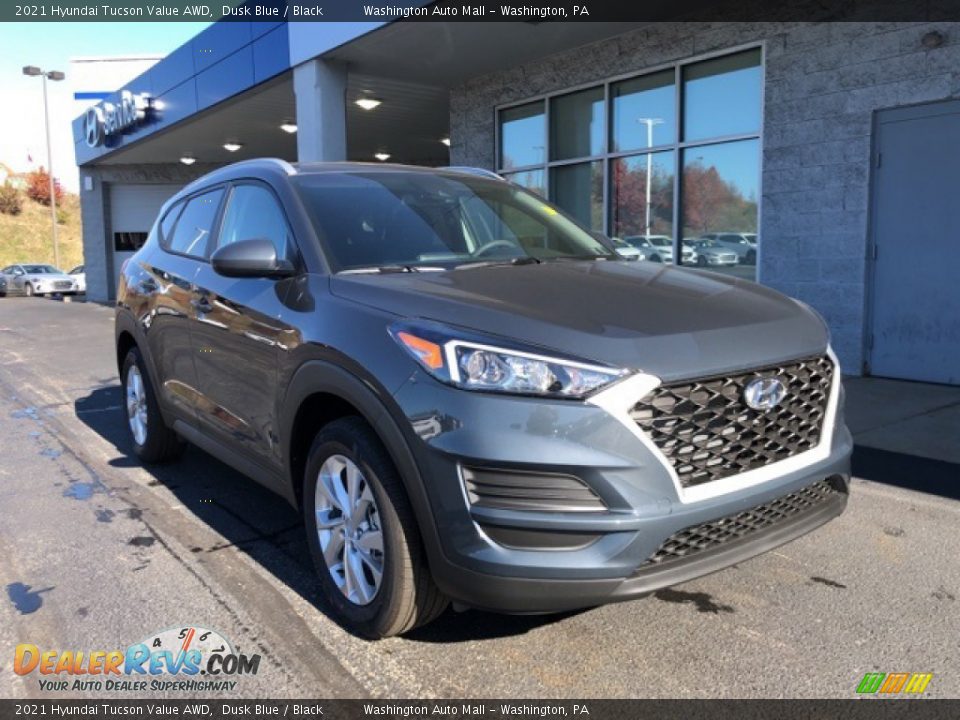 2021 Hyundai Tucson Value AWD Dusk Blue / Black Photo #1