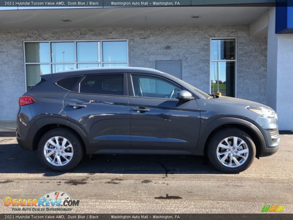 2021 Hyundai Tucson Value AWD Dusk Blue / Black Photo #2