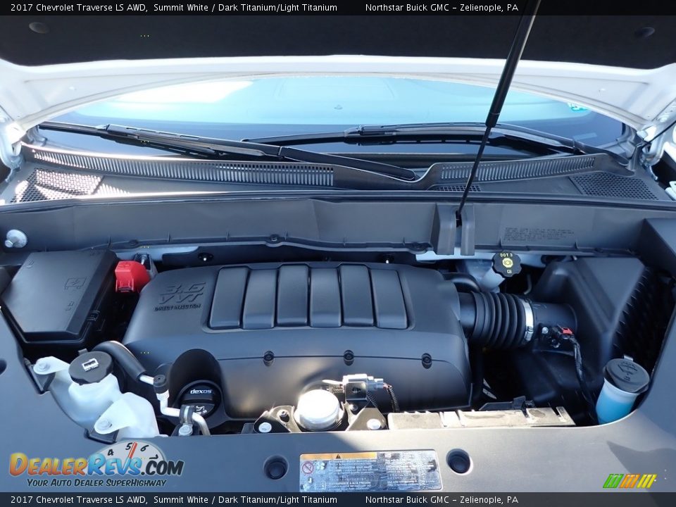 2017 Chevrolet Traverse LS AWD 3.6 Liter DOHC 24-Valve VVT V6 Engine Photo #2