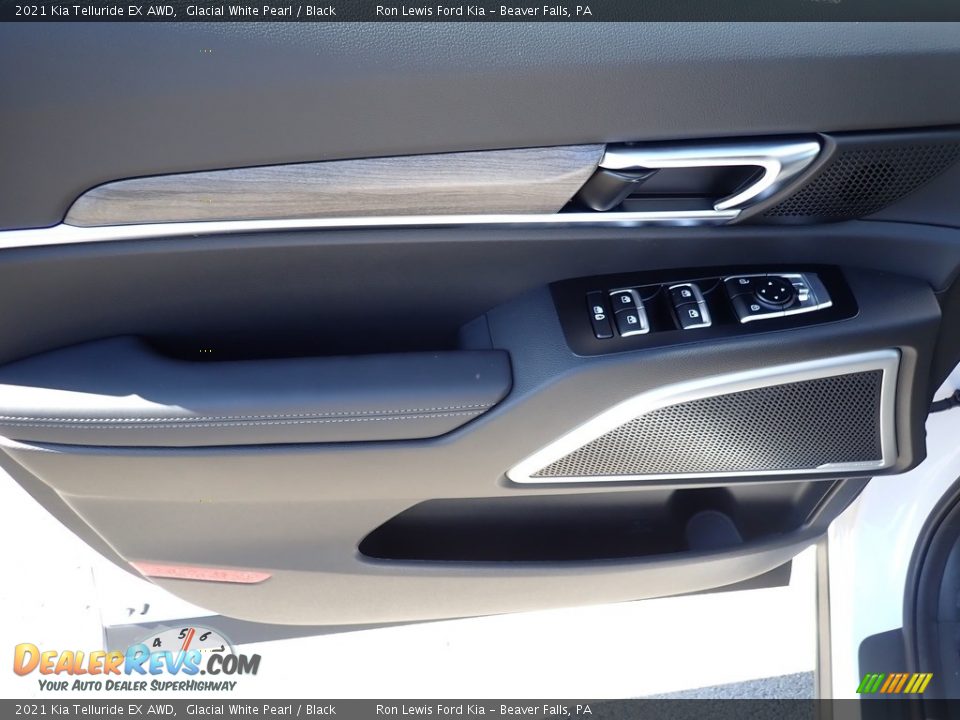 2021 Kia Telluride EX AWD Glacial White Pearl / Black Photo #13