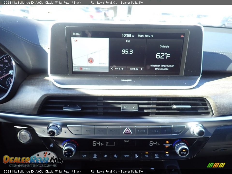 2021 Kia Telluride EX AWD Glacial White Pearl / Black Photo #15