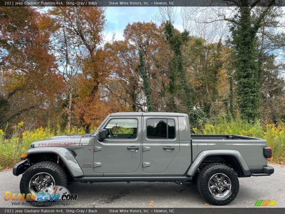 Sting-Gray 2021 Jeep Gladiator Rubicon 4x4 Photo #1