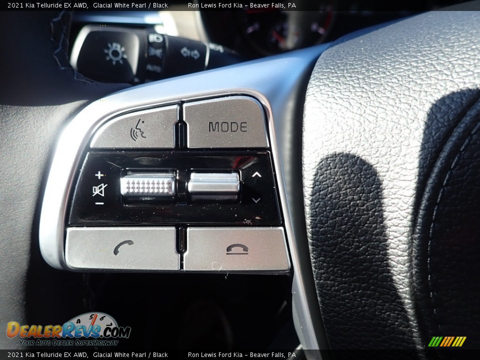 2021 Kia Telluride EX AWD Glacial White Pearl / Black Photo #18