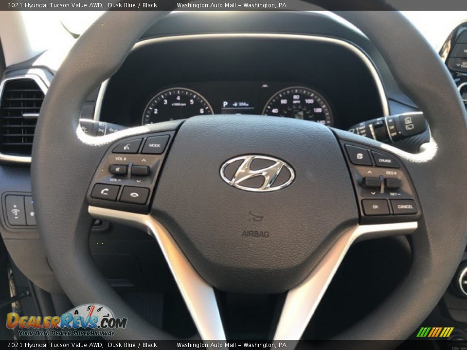 2021 Hyundai Tucson Value AWD Dusk Blue / Black Photo #10
