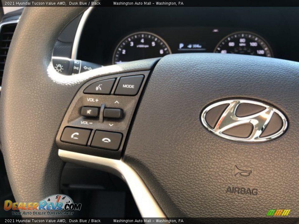 2021 Hyundai Tucson Value AWD Dusk Blue / Black Photo #11