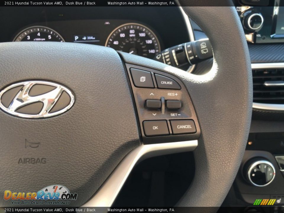 2021 Hyundai Tucson Value AWD Dusk Blue / Black Photo #12