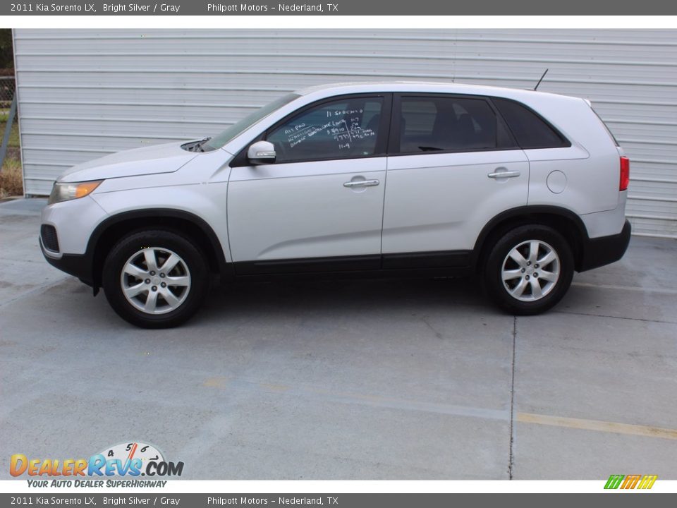 2011 Kia Sorento LX Bright Silver / Gray Photo #7