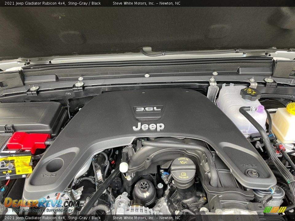 2021 Jeep Gladiator Rubicon 4x4 3.6 Liter DOHC 24-Valve VVT V6 Engine Photo #9