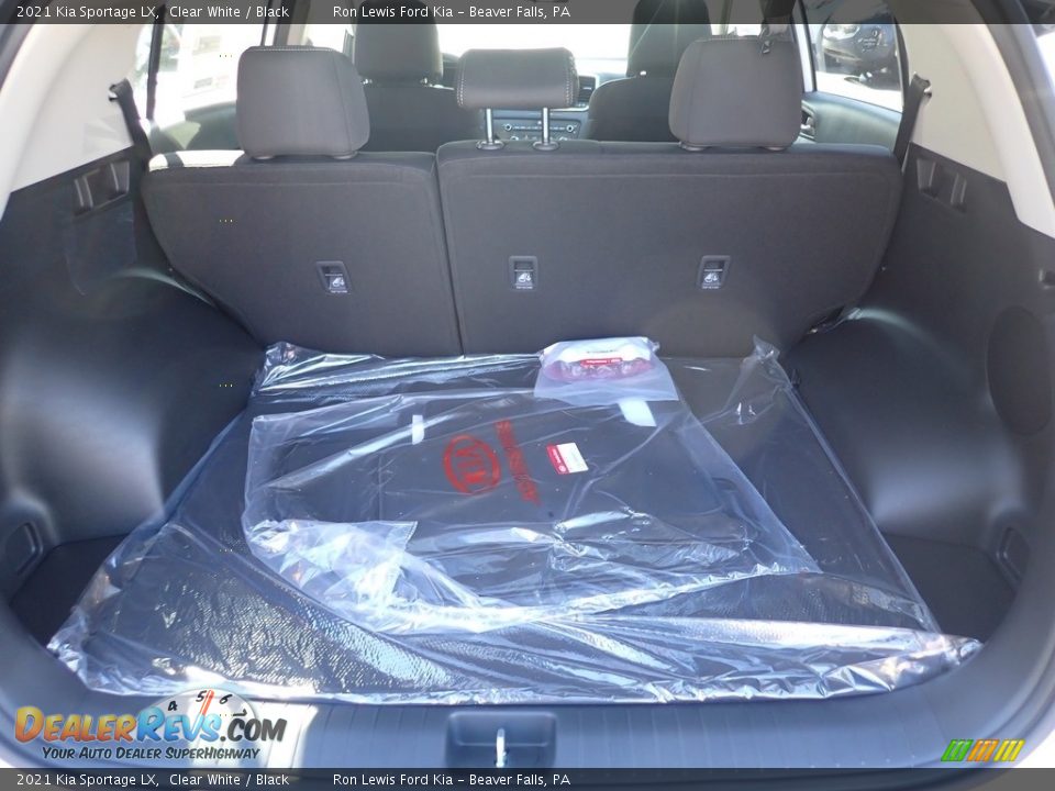 2021 Kia Sportage LX Clear White / Black Photo #9