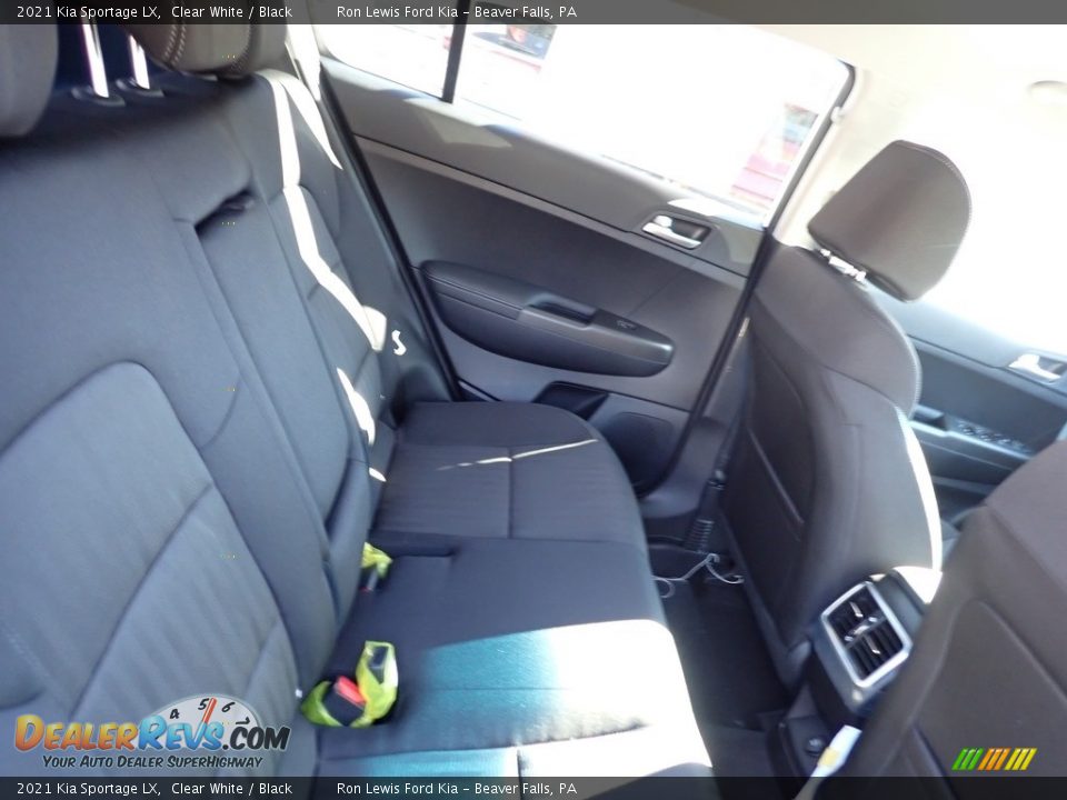 2021 Kia Sportage LX Clear White / Black Photo #10