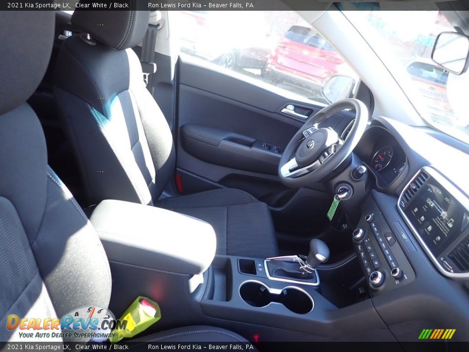 2021 Kia Sportage LX Clear White / Black Photo #11
