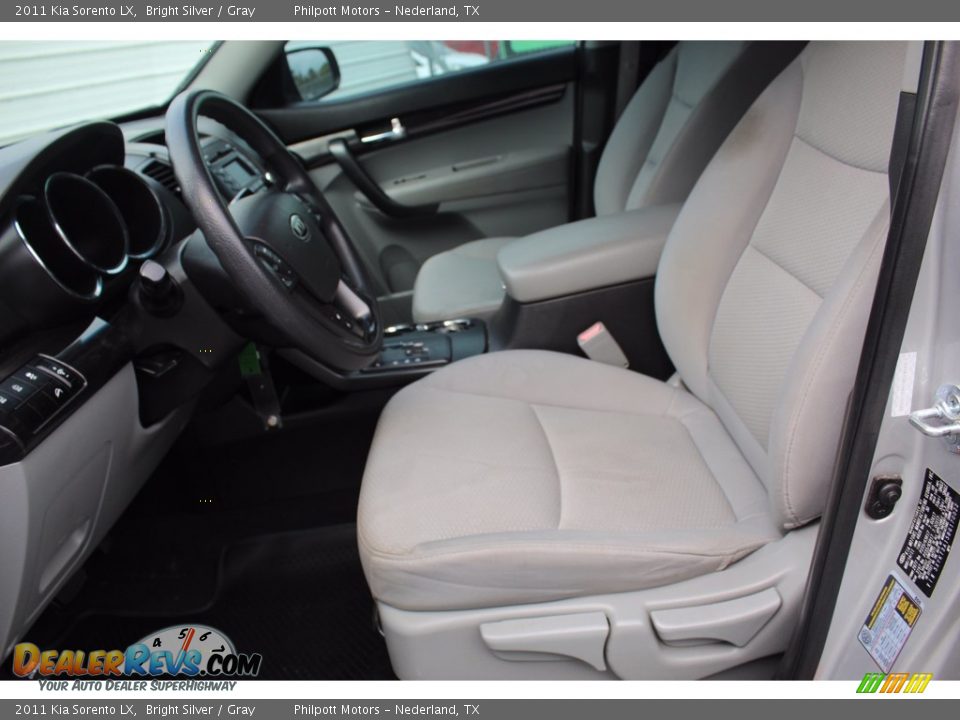 2011 Kia Sorento LX Bright Silver / Gray Photo #15