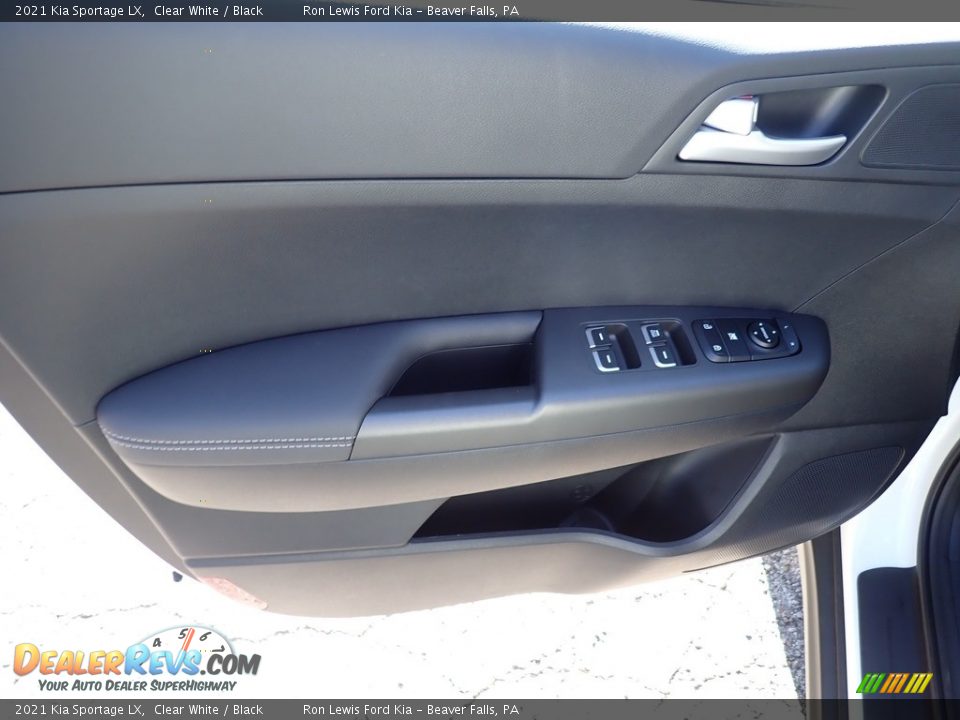 2021 Kia Sportage LX Clear White / Black Photo #14