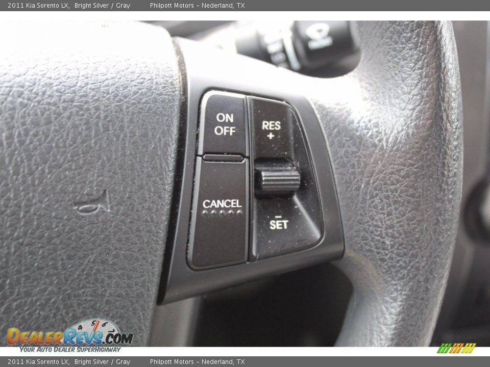 2011 Kia Sorento LX Bright Silver / Gray Photo #17
